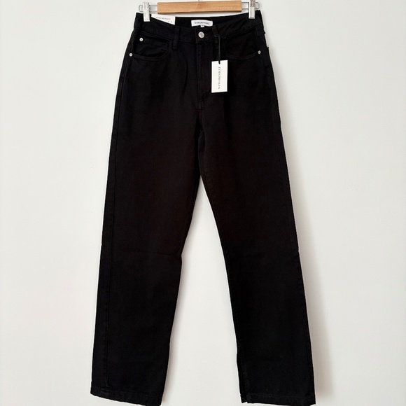 Weworewhat mom slit straight jeans - Picture 4 of 8